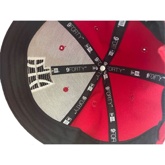 NWOT New Era Men's Utah Jazz Red Edition 9Forty Hook & Loop Adjustable Cap - Picture 7 of 12